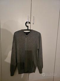 Maglione Cashmere grigio taglia L