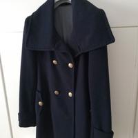 Cappotto con collo a scialle da donna