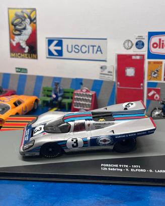 Porsche 917K  #3  Sebring nel 1971 in 1/43