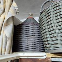 Damigiane + bottiglie in vetro