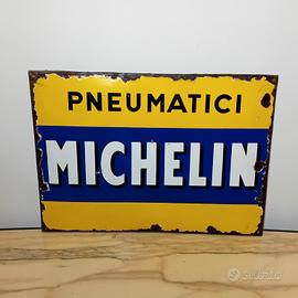 Insegna Smaltata Pneumatici Michelin