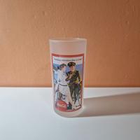 Bicchiere Coca-Cola Vintage illustrazione anni 40