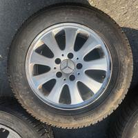 4 CERCHI E GOMME MERCEDES CLASSE A