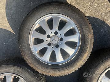 4 CERCHI E GOMME MERCEDES CLASSE A