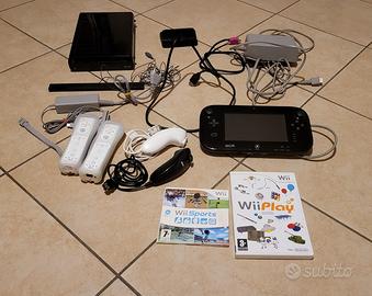 wii u completa con 2 controller e giochi 