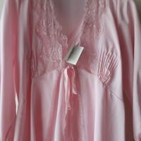 Completo lingerie rosa lungo