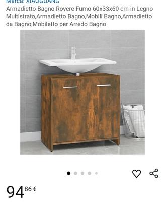 Mobile sottolavabo bagno