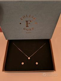 Parure collana e orecchini