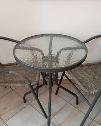 Set da giardino nuovo