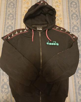 Felpa con cappuccio Diadora bambina