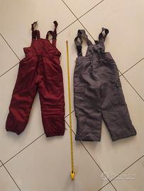 TUTE DA NEVE BAMBINI 3-4 ANNI