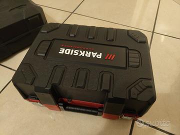 Cassetta Parkside Performance smerigliatrice ang.