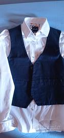 Gilet+camicia