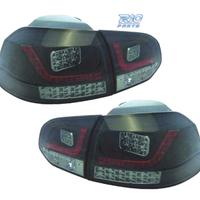 FANALI VOLKSWAGEN VW GOLF 6 08-12 A LED FONDO NERO