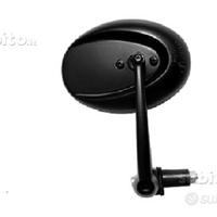 Specchio retrovisore far bar end mirror nero opaco