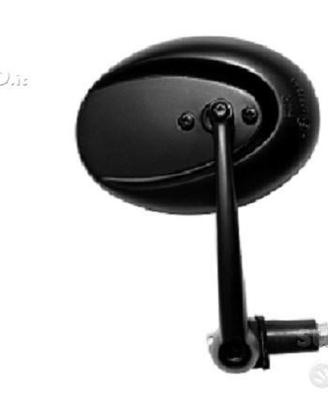 Specchio retrovisore far bar end mirror nero opaco