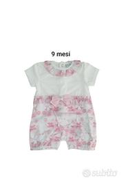 Pagliaccetto in bielastico pastello 