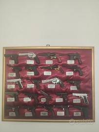 lotto collezione pistole in miniatura vintage