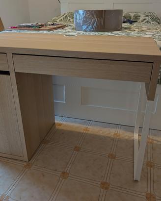 Scrivania effetto rovere 105 X 50cm
