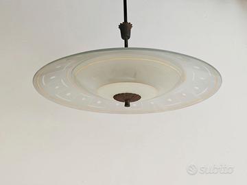 Lampadario attr. Fontana Arte design vintage '50