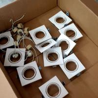 Faretti cartongesso bianchi