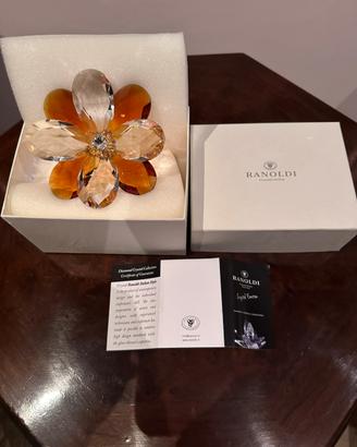 Ranoldi cristalleria fiore diamond da gioielleria