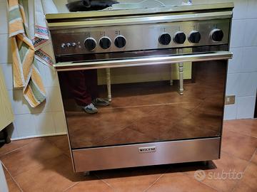 Forno a gas Glem con piano cottura