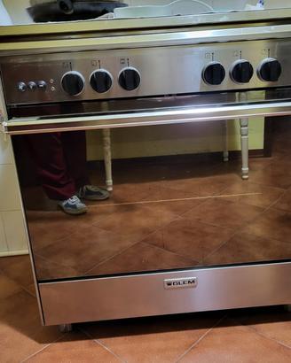 Forno a gas Glem con piano cottura