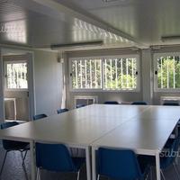 Dormitorio rimessaggio container coibentato unimec