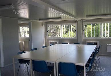 Dormitorio rimessaggio container coibentato unimec