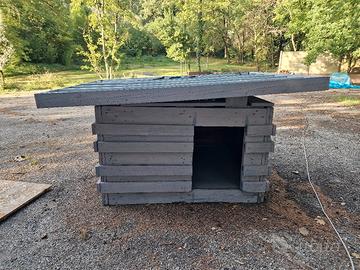 casetta in legno per animali