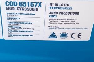 Gruppo elettrogeno Hyundai 3kw