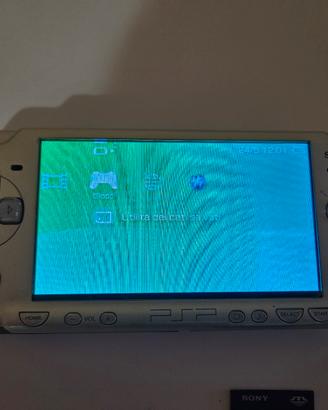 PSP 2001 + Memory Stick  16 Gb e 4 Gb 