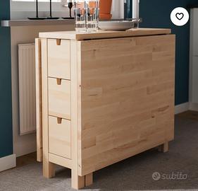 TAVOLO ALLUNGABILE SALVA SPAZIO PIEGHEVOLE