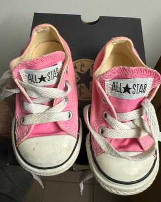 Converse All Star - rosa - misura 20