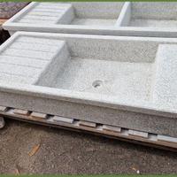 Lavello da incasso con gocciolatoio 110x52