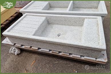 Lavello da incasso con gocciolatoio 110x52