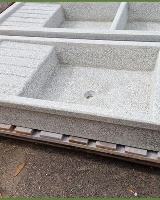 Lavello da incasso con gocciolatoio 110x52