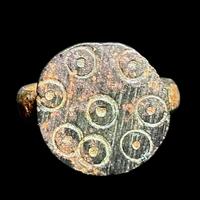 Piccolo anello romano antico da bambino talismano