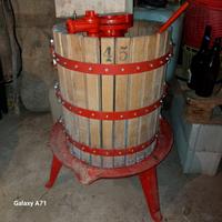 Torchio per uva diametro 45 usato solo due volte