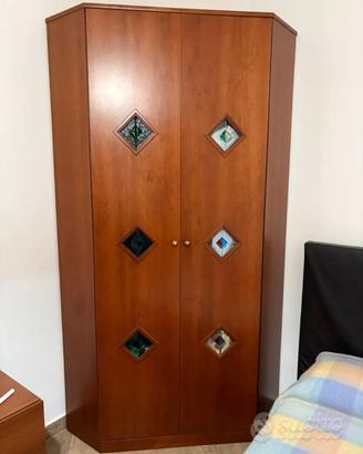 Cabina armadio angolare