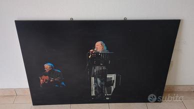 Quadro Claudio Lolli - foto originale