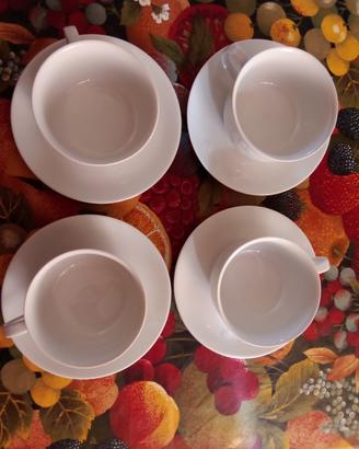 Tazze mulino bianco ceramica bianca