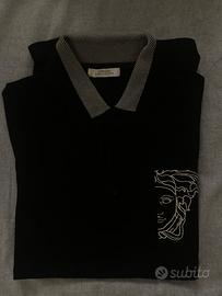 Polo Versace Collection Nera – Ricamo Medusa – Par