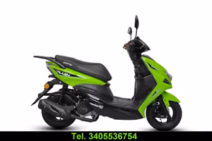 Modello flash 50cc a benzina rosso nuovo