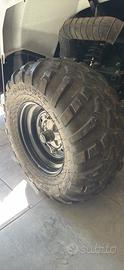 Coppia di gomme e cerchi 280/60-12