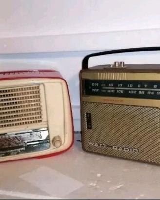Vecchie radio Modulette Watt Radio Bret Panashiba