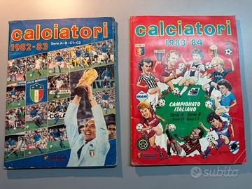 Album originali Calciatori Panini - 7 pezzi.