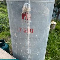 Serbatoio acciaio zincato 500 litri