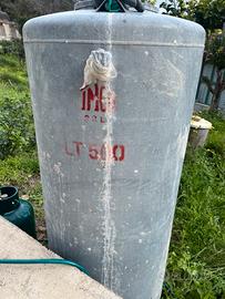 Serbatoio acciaio zincato 500 litri